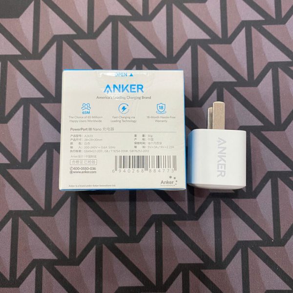 Củ Sạc Nhanh ANKER A2633 powerport PD20w