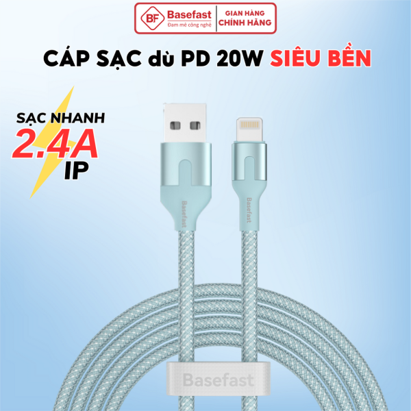 CÁP SẠC NHANH BASEFAST USB TO LIGHTNING 2.4A - CS81i
