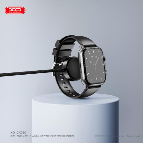 Cáp sạc 2IN1 XO-CX030 – Sạc AW, PD 60W, truyền dữ liệu ổn định
