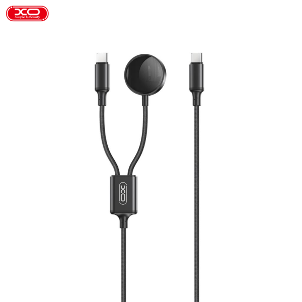 Cáp sạc 2IN1 XO-CX030 – Sạc AW, PD 60W, truyền dữ liệu ổn định
