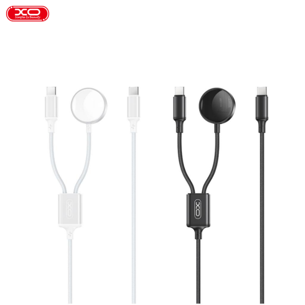 Cáp sạc 2IN1 XO-CX030 – Sạc AW, PD 60W, truyền dữ liệu ổn định