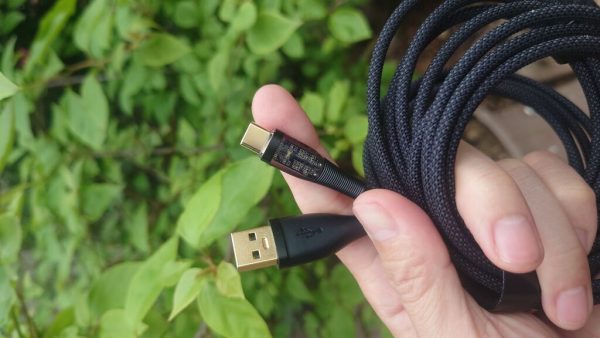 Dây sạc type C dù hở main cao cấp