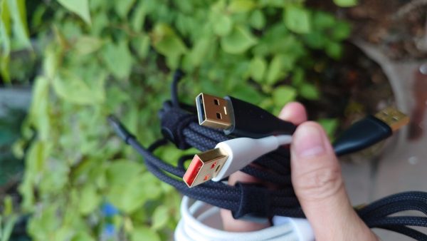 Dây sạc type C dù hở main cao cấp