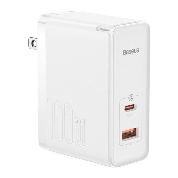 ￼Bo sạc nhanh Baseus GaN5 Pro Fast Charger C+U 100W cao cấp
