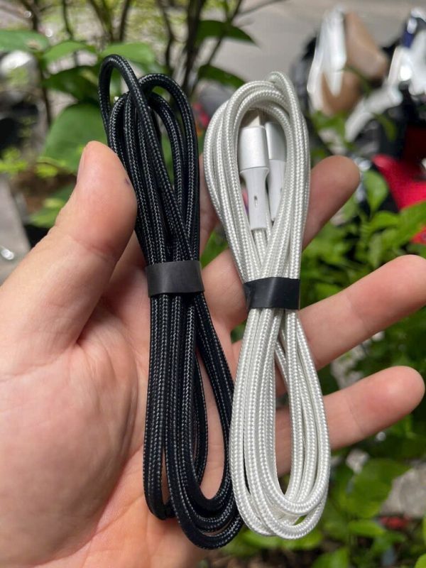 Cáp sạc dây dù C to Linghting dài 1m8