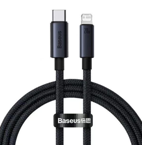 Cáp sạc nhanh Baseus PD 20w (ko hộp)