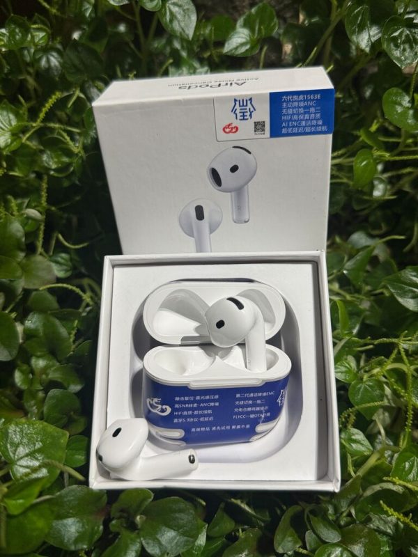 Tai nghe Airpods 4 hổ vằn 1563E bản cao cấp, chống ồn xuyên âm