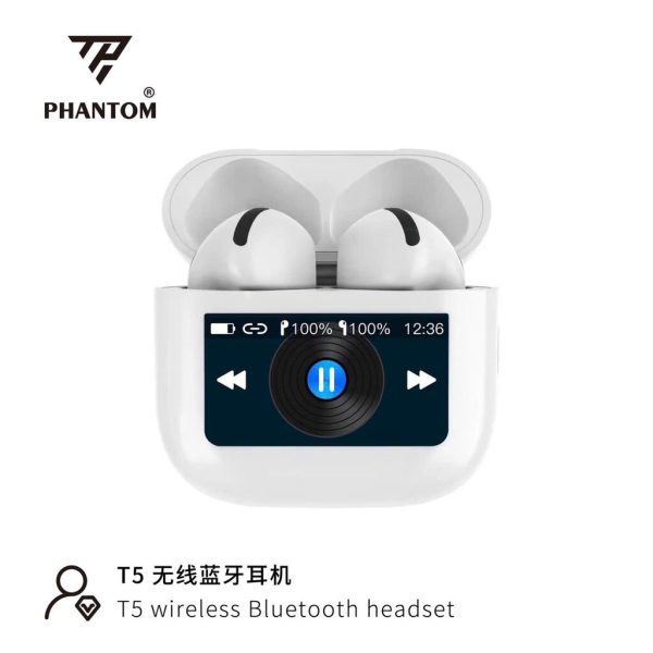 Tai nghe PHANTOM T5 ( cod màn hình )