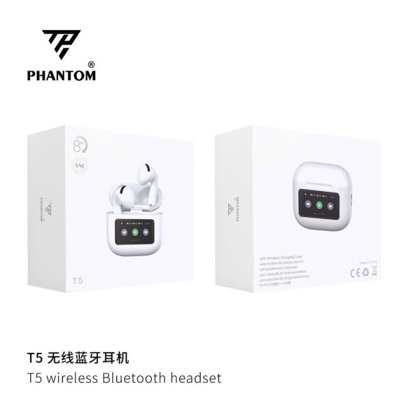 Tai nghe PHANTOM T5 ( cod màn hình )