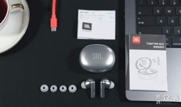 Màu Đen - Tai nghe Bluetooth hãng JBL T280 TWS NC2, chống ồn chủ động ANC, hàng chính hãng