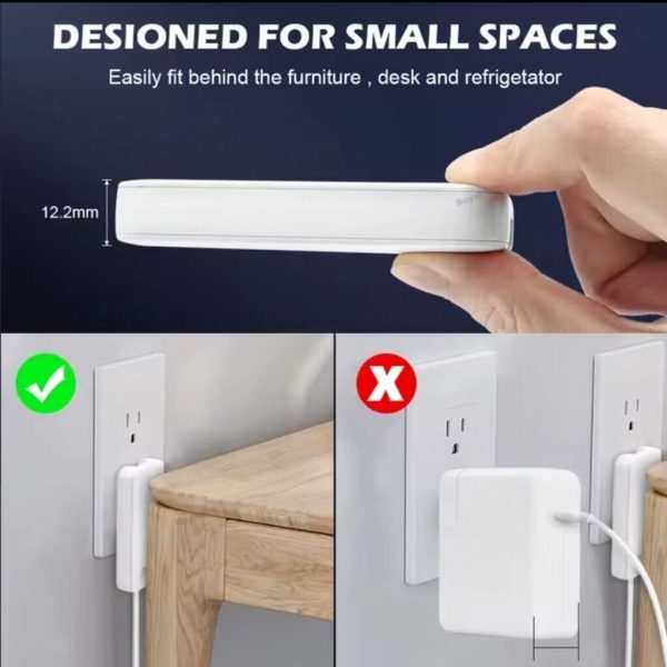 Củ sạc GaN 65W siêu mỏng, nhẹ chân gập tiện lợi, hỗ trợ nhiều công nghệ sạc