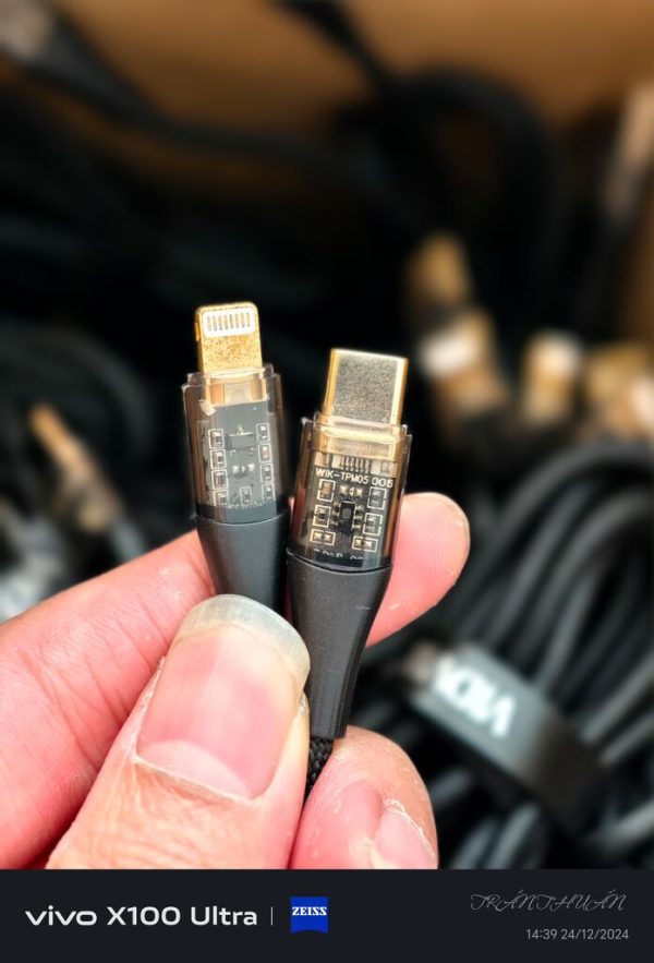 Cáp sạc nhanh C to L VIDVIE Cáp sạc nhanh C to L VIDVIE