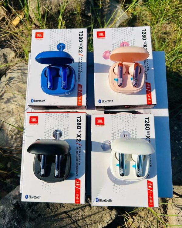 Tai nghe Bluetooth TWS hãng JBL T280TWS X2 Tai nghe Bluetooth TWS hãng JBL T280TWS X2