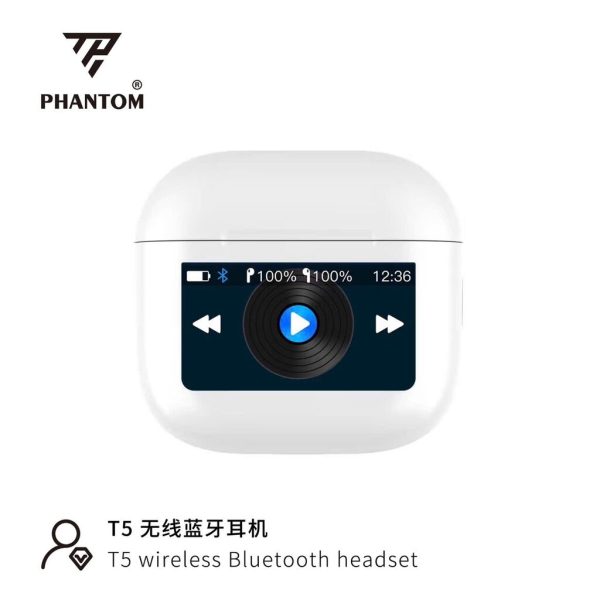 Tai nghe PHANTOM T5 ( cod màn hình )