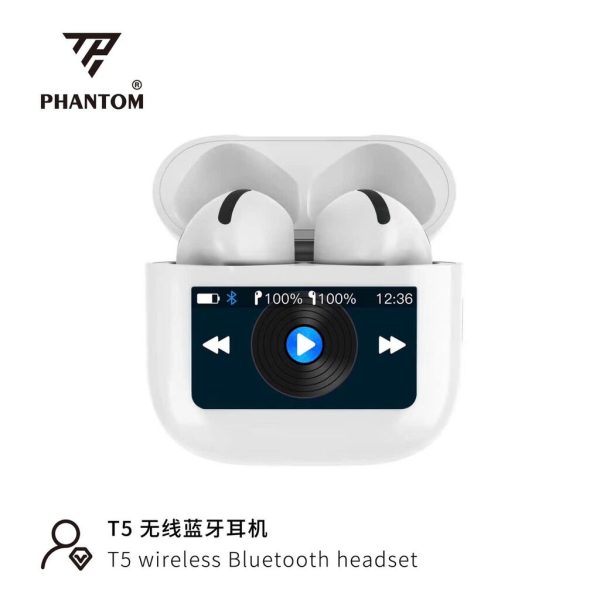 Tai nghe PHANTOM T5 ( cod màn hình )