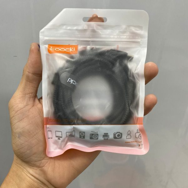 Cáp sạc dây dù C to C 60w dài 3m hãng TOOCKI HYC01