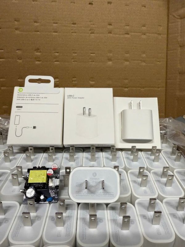 CỦ SẠC 35W IPHONE 16PROMAX ĐỦ DÒNG - HÀNG FAKE ( HÀNG KHÔNG LOGO )