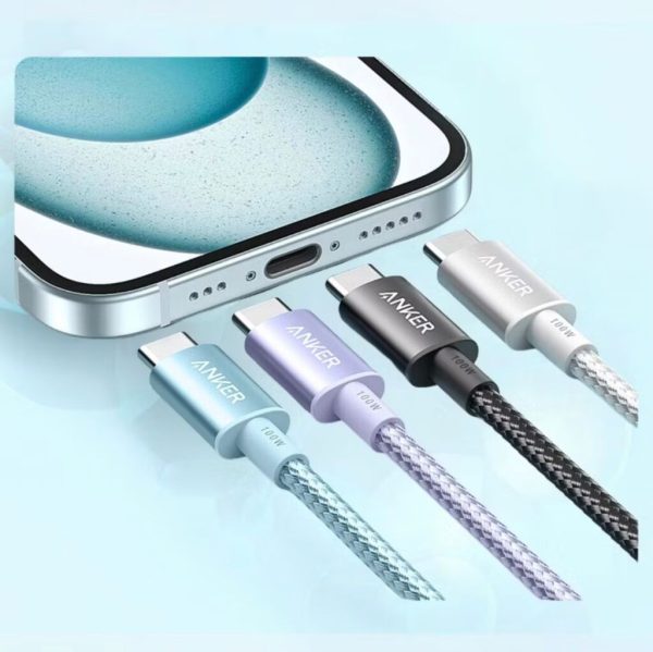 Cáp sạc nhanh 100W Anker C-C A8756 (màu đen)