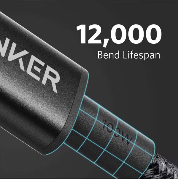 Cáp sạc nhanh 100W Anker C-C A8756 (màu đen)