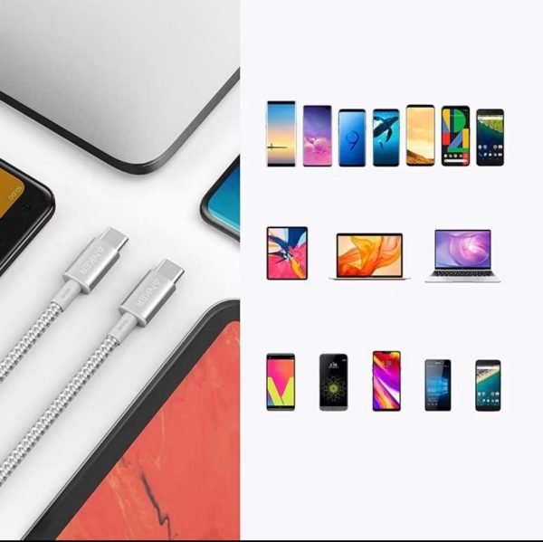 Cáp sạc nhanh 100W Anker C-C A8756 (màu đen)