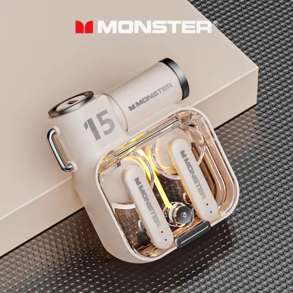 Tai Nghe Bluetooth Monster XKT15, chống nước,giảm tiếng ồn chơi game