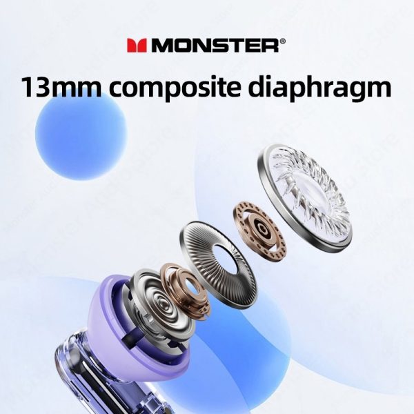 Tai nghe Bluetooth TWS hãng Monster Airmars XKT13 Tai nghe Bluetooth TWS hãng Monster Airmars XKT13