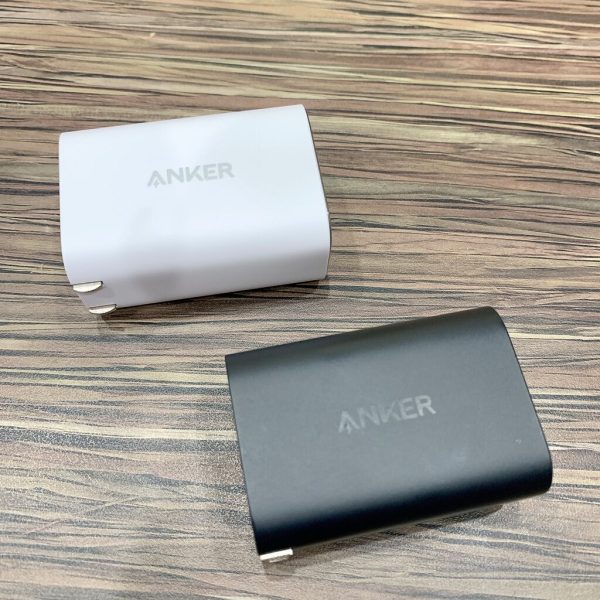 Củ sạc nhanh Nano 100W ANKER A2679 - 2 chân dẹt gập - màu trắng (ko hộp, ko kèm cáp)