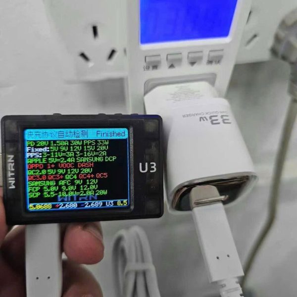 Củ sạc nhanh Toocki 2 cổng GaN 33w (Hàng xuất thị trường Hàn)