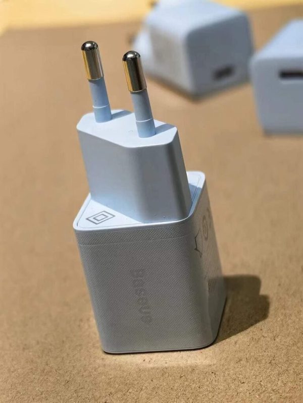 Củ Sạc Nhanh Type C 30W Baseus GaN3 Fast Charger- ko hộp ( 2 chân dẹt hoặc tròn )