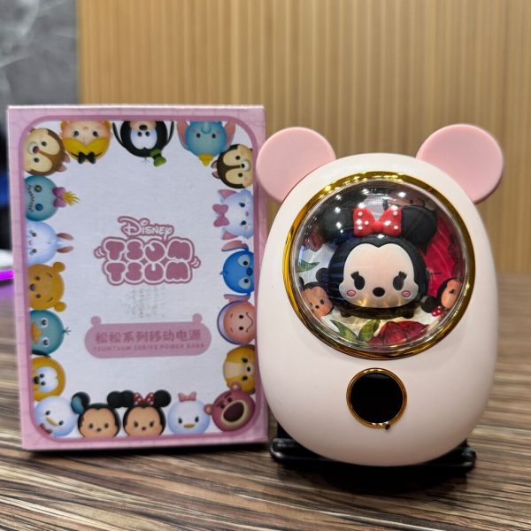 Pin Dự Phòng 20.000mAh (khả dụng 10k) sạc nhanh 20W PPS/PD Disney Tsum, liền cáp (màu ngẫu nhiên)