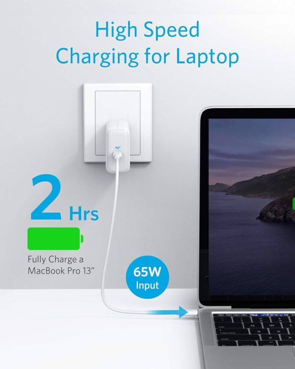 Củ sạc nhanh 65W Anker A2713 PowerPort III - không hộp