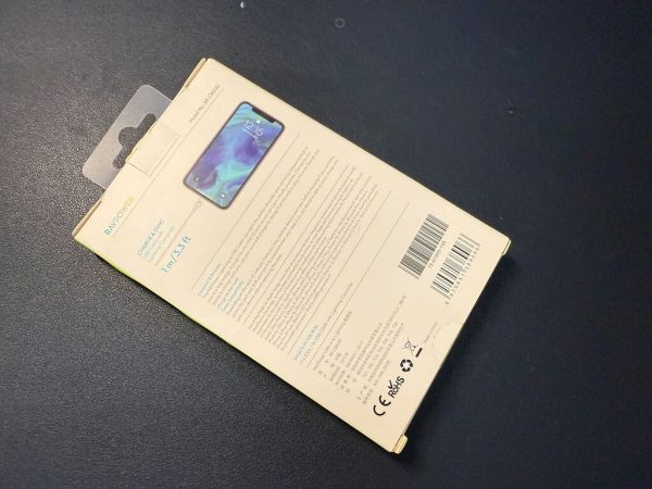 CÁP SẠC và truyền dữ liệu USB to Lightning RAVPower RP-CB030 – 1m mầu trắng mới nguyên hộp