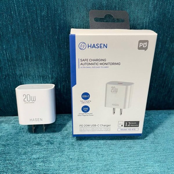 Củ Sạc nhanh 20w HASEN HS-K15 (Type-C) PD