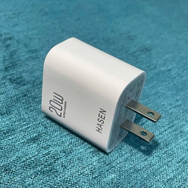 Bộ củ cáp sạc nhanh PD 20W HASEN HS-B15L Type C-Lightning 1M