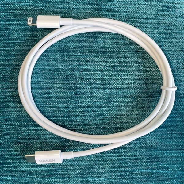 Bộ củ cáp sạc nhanh PD 20W HASEN HS-B15L Type C-Lightning 1M