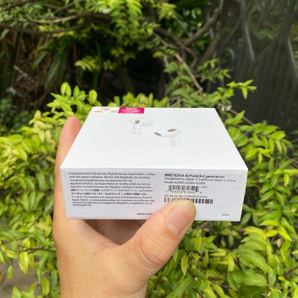 Tai nghe Airpods 3 hổ vằn 1562E_ Âm thanh không gian 3D Tai nghe Airpods 3 hổ vằn 1562E_ Âm thanh không gian 3D