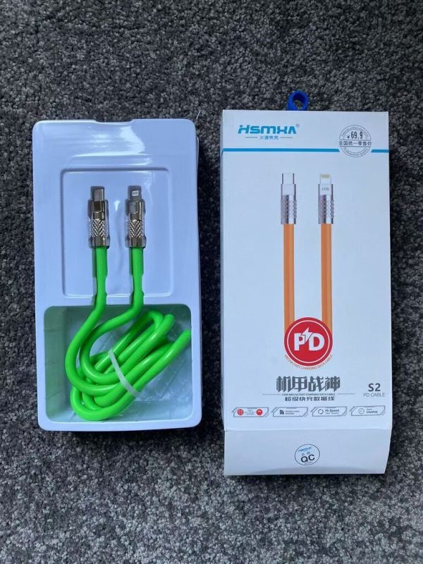 Cáp sạc nhanh C to L Cáp Pd HSMXA - S2 ( Giá tag 69 tệ )