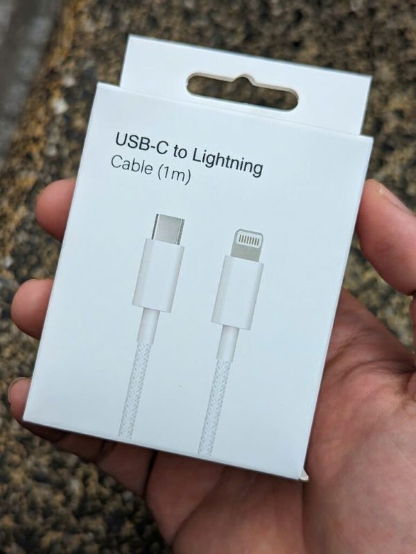 Dây sạc C to Lightning dù siêu 1bền max 27W, sợi to chống gãy gập cao cấp