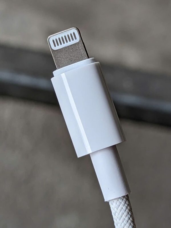 Dây sạc C to Lightning dù siêu 1bền max 27W, sợi to chống gãy gập cao cấp