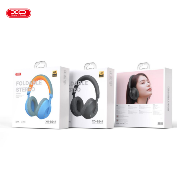 Tai nghe Bluetooth XO BE49 – Âm thanh nổi, kết nối mạnh mẽ