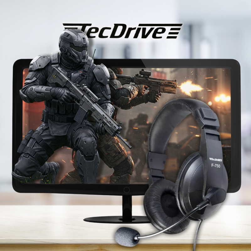 Tai nghe TecDrive Headset F-750 - Tai Nghe dành cho game thủ