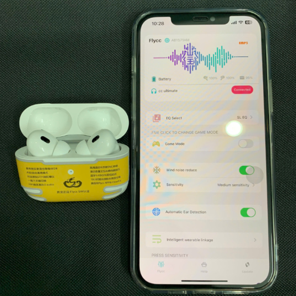 Tai Nghe Airpod Pro 2 Hổ Vằn 1571AM ANC Pin 8h | Chống Ồn 48DB | Bản Cao Cấp Nhất Có Popup Tai Nghe Airpod Pro 2 Hổ Vằn 1571AM ANC Pin 8h | Chống Ồn 48DB | Bản Cao Cấp Nhất Có Popup