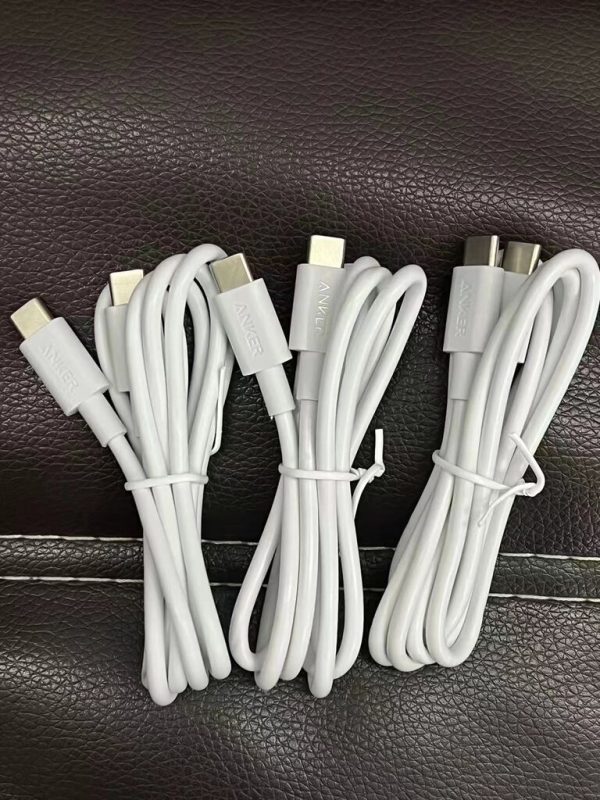 Cáp Anker C to C 65w, dài 0.9m, sạc được iPhone 16, không hộp - MÀU ĐEN