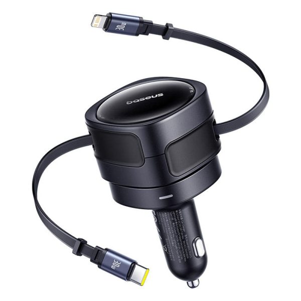 Tẩu Sạc Nhanh Kèm Cáp Baseus Enjoyment Max Car Charger 60W