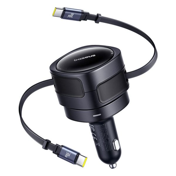 Tẩu Sạc Nhanh Kèm Cáp Baseus Enjoyment Max Car Charger 60W