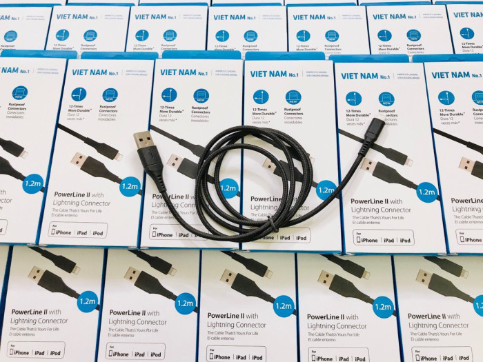 Cáp Dù sạc nhanh 1.2M Made in Việt Nam