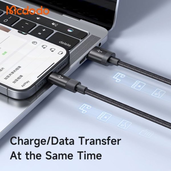 Cáp Sạc Đa Năng Mcdodo Jelly Series Data Cable USB to M+L+C 3.5A