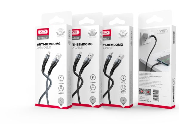 Cáp Sạc Nhanh 2.4A IPhone, IPad XO NB209 Cáp Sạc Nhanh 2.4A IPhone, IPad XO NB209