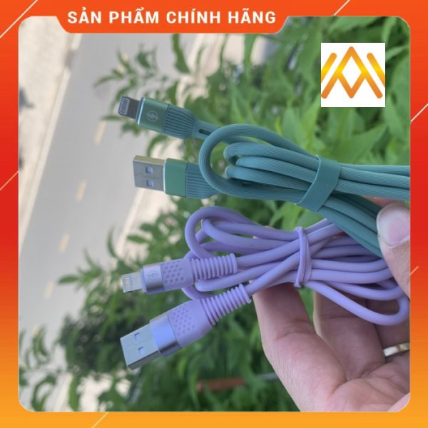 Cáp Sạc nhanh 2.4A Kim Cương 1.2m - S42