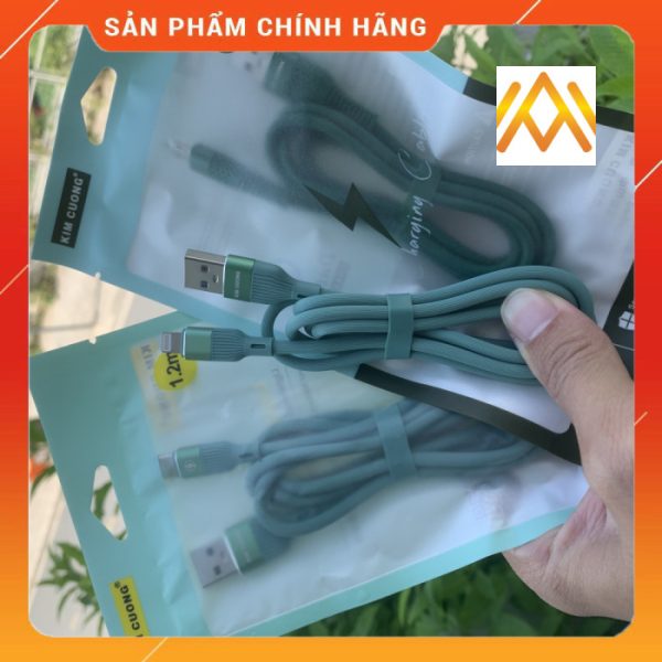 Cáp Sạc nhanh 2.4A Kim Cương 1.2m - S42